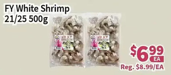Blue Sky Supermarket Fy white shrimp offer