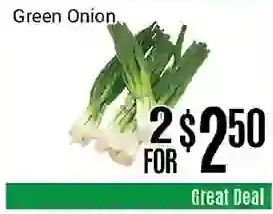 Nations Fresh Foods Green onion offer