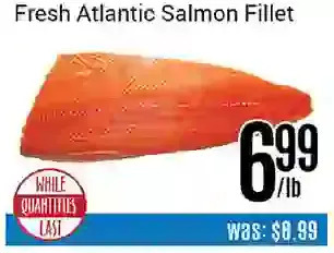 Nations Fresh Foods Fresh atlantic salmon fillet offer