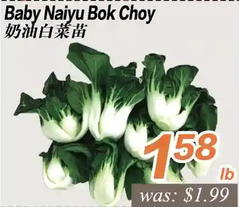 Seasons Foodmart Baby naiyu bok choy offer
