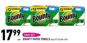Coppa's Fresh Market Bounty paper towels offer