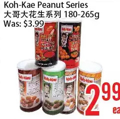 Bestco Food Mart Koh-kae peanut series offer