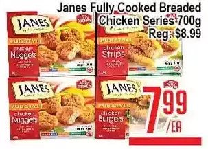 Skyland Foodmart Janes fully cooked breaded chicken series offer