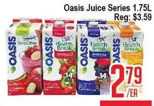Skyland Foodmart Oasis juice series offer