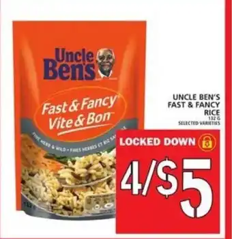 Food Basics Uncle ben's fats & fancy rice offer