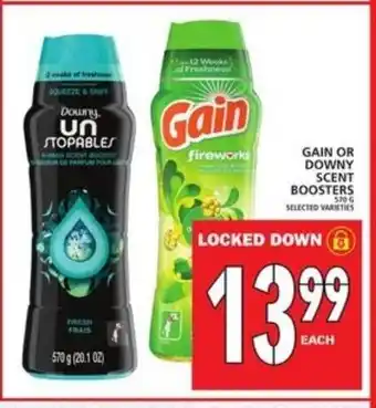 Food Basics Gain or downy scent bosters offer
