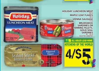 Food Basics Holiday luncheon meat offer