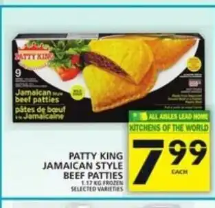 Food Basics Patty king jamaican style beef patties offer