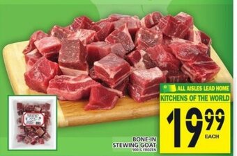 Food Basics Bone-in stewing goat offer