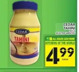 Food Basics Cedar tahini offer