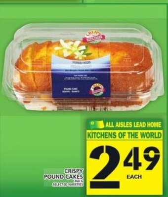 Food Basics Crispy pound cakes offer