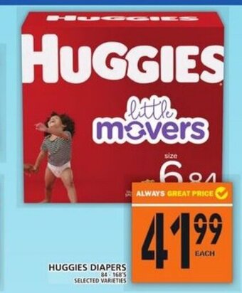 Food Basics Huggies diapers offer