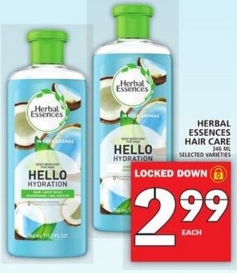 Food Basics Herbal essences hair care offer