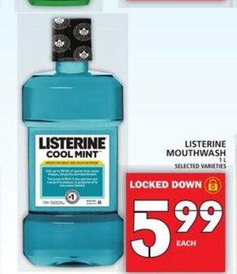 Food Basics Listerine mouthwash offer