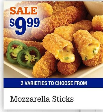 M & M Food Market Mozzarella sticks offer
