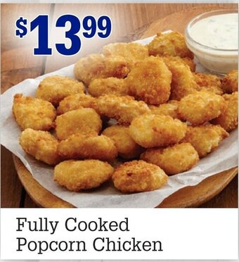 M & M Food Market Fully cooked popcorn chicken offer