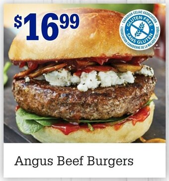 M & M Food Market Angus beef burgers offer