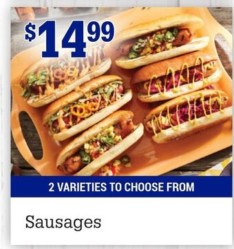 M & M Food Market Sausages offer