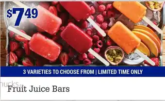 M & M Food Market Fruit juice bars offer