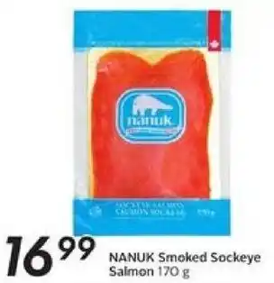 Safeway Nanuk Smoked Sockeye Salmon 170g offer