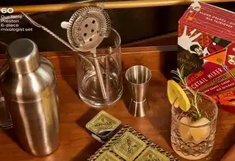Our table™ preston 6-piece mixologist set