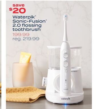 Bed Bath & Beyond Waterpik® sonic-fusion® 2.0 flossing toothbrush offer