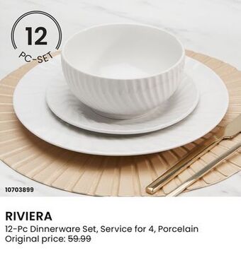 Stokes Riviera 12-pc dinnerware set offer