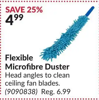 Princess Auto Flexible microfibre duster offer