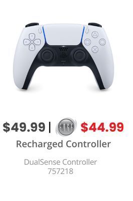 GameStop Playstation 5 dualsense wireless controller offer