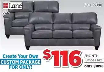 Surplus Furniture Expedition shadow sofa & loveseat offer