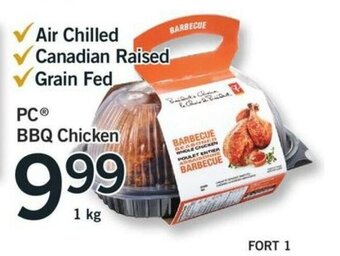 Fortinos PC BBQ Chicken offer