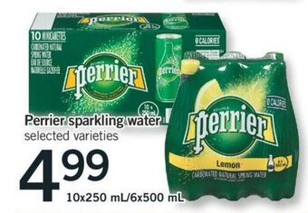 Fortinos Perrier Sparkling Water offer
