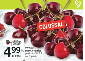 Fortinos Colossal Sweet Cherries offer