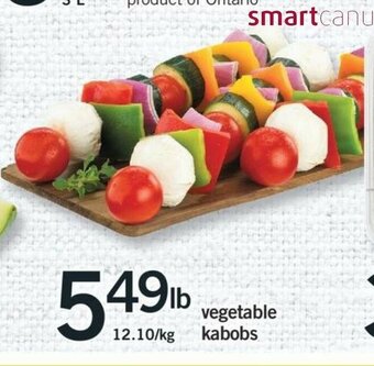 Fortinos Vegetable Kabobs offer