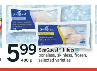 Fortinos SeaQuest Fillets offer