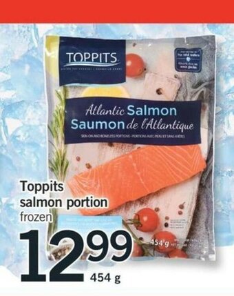 Fortinos Toppits Salmon Portion offer
