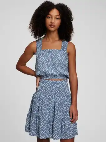 Gap Teen ruffle tank top offer
