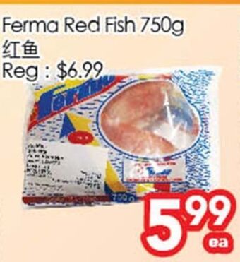 Superking Supermarket Ferma red fish offer