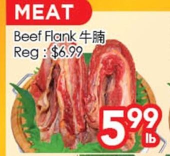 Superking Supermarket Beef flank offer