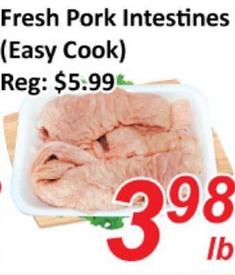 Seasons Foodmart Fresh pork intestines offer
