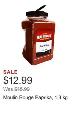 Costco Moulin rouge paprika, 1.8 kg offer