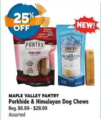 Ren’s Pets Depot Maple valley pantry porkhide & himalayan dog chews offer