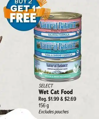 Ren’s Pets Depot Natural balance wet cat food offer
