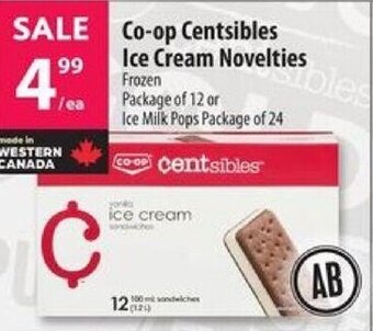 Co-op Co-op Centsibles Ice Cream Novelties offer