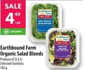 Co-op Earthbound Farm Organic Salad Blends 142g offer