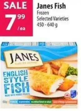 Co-op Janes Fish 450-640g offer