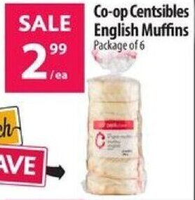 Co-op Co-op Centsibles English Muffins offer