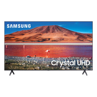 Best Buy Samsung 85" 4k uhd hdr led tizen os smart tv (un85tu7000fxzc) - 2020 - titan grey offer