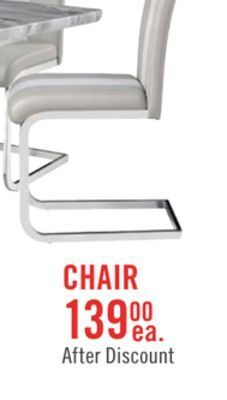The Brick Nova dining chair offer