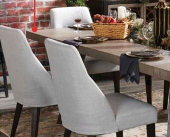 The Brick Tate 7-piece dining room package - silver offer